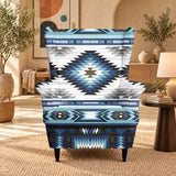 Tribal Pattern Native American-Inspired Wingback Chair Slipcover GB-NAT00528