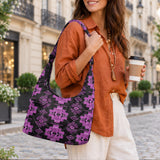 Tribal Pattern Native American-Inspired Women's Quilted Hobo Bag GB-HW00077