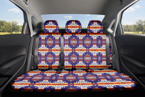 Tribal Pattern Car Back Seat Cover Set Native American-Inspired Home Decor – GB-NAT0004