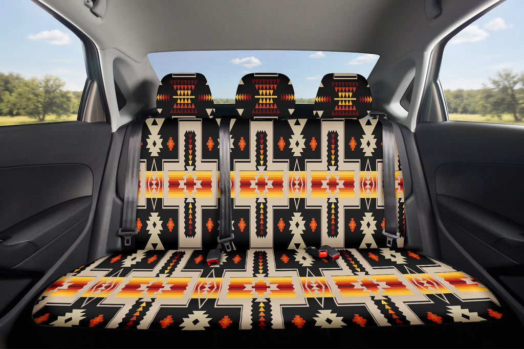Tribal Pattern Native American Car Back Seat Cover Set GB-NAT00062-01