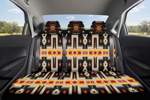 Tribal Pattern Car Back Seat Cover Set Native American-Inspired Home Decor – GB-NAT00062-01