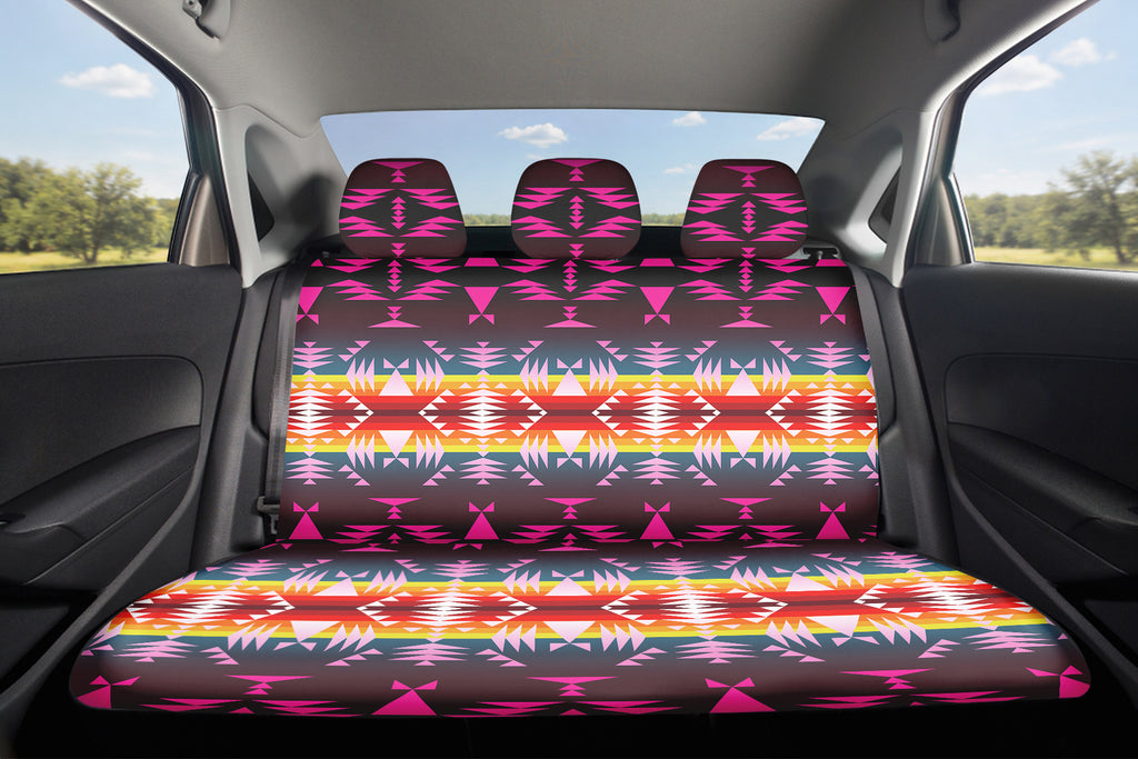 Tribal Pattern Native American Car Back Seat Cover Set GB-NAT00653