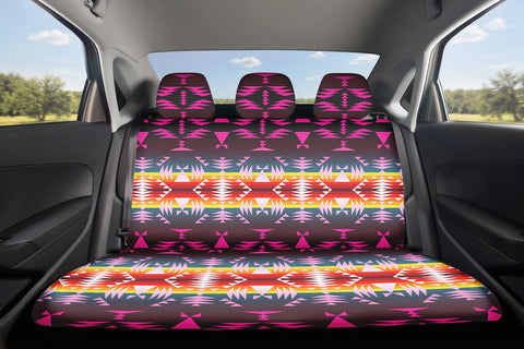 Tribal Pattern Car Back Seat Cover Set Native American-Inspired Home Decor – GB-NAT00653
