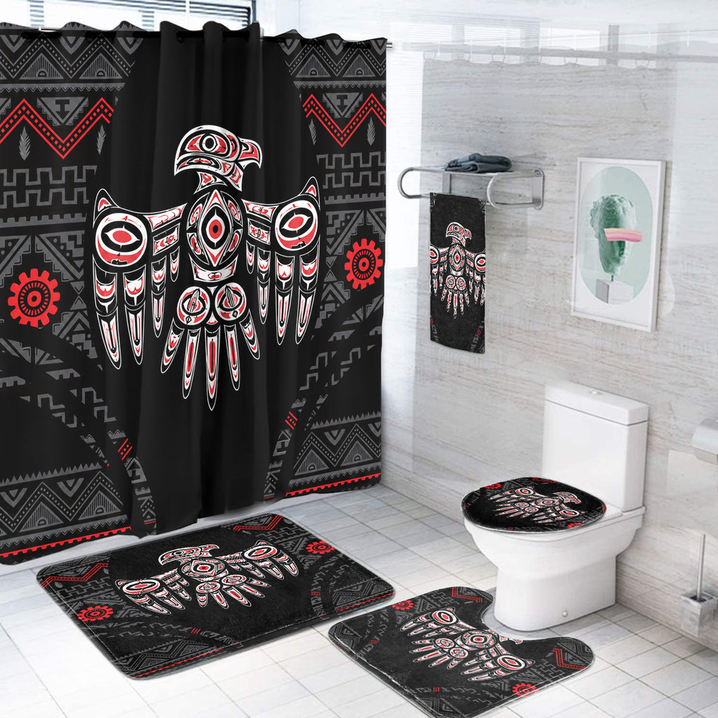 Tribal Thunderbird Native American Bathroom set DS260731M07