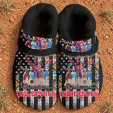 Tribe Feather Pride Native American-Inspired Classic Clogs with Fleece Shoes