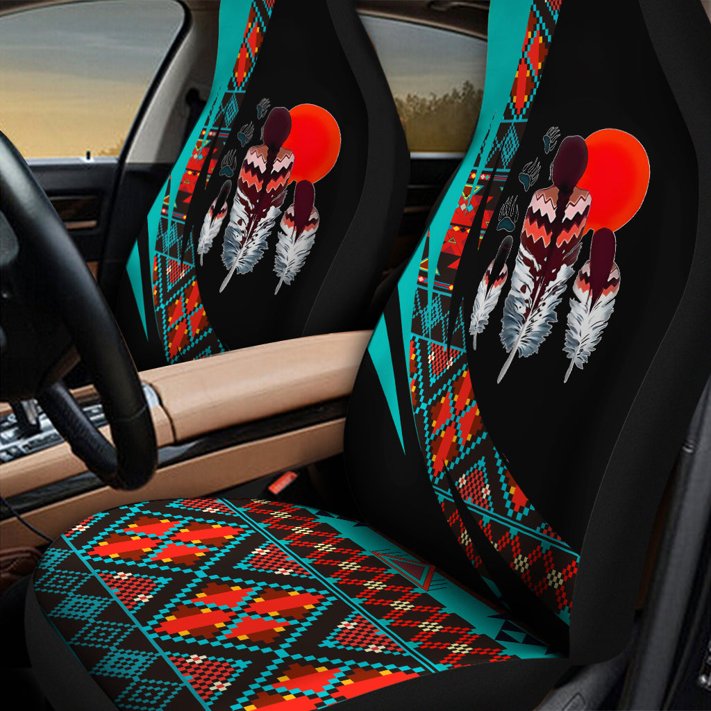 VDR260327M03v2 Mama Feather Native Car Seat Cover