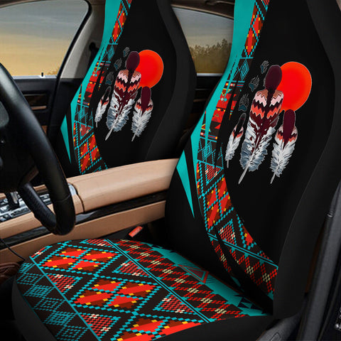 VDR260327M03v2 Mama Feather Native Car Seat Cover