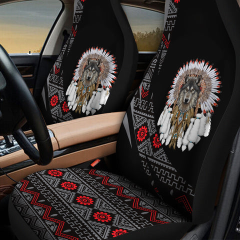 VDR260327M04 Wolf Chief Native Car Seat Cover