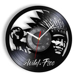 WCL001 Native American Wall Clock Decor