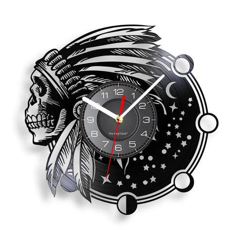 WCL001 Native American Wall Clock Decor