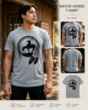 Warrior Horse Native American-Inspired 2D T-Shirt TSm030