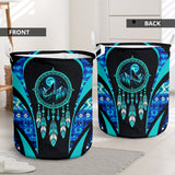 Wolf Dreamcatcher Native American Laundry Basket DS260731M11