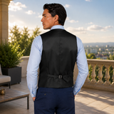 Running Horses Native American Suit Vest Jacket Print One Side Front DS260508M02