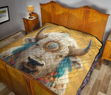 GB-NAT00912 Bison Pattern Native American Premium Quilt