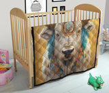 GB-NAT00912 Bison Pattern Native American Premium Quilt