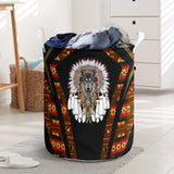 Powwow StoreLB0060 Pattern Native Laundry Basket