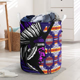 Powwow StoreLB00149 Pattern Native Laundry Basket