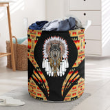 Powwow StoreLB0012 Pattern Native Laundry Basket