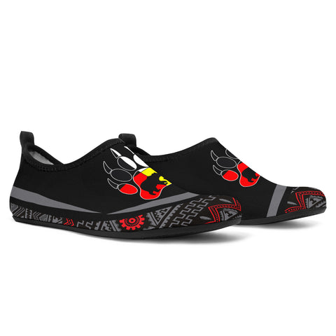 Powwow StoreAQS0018 Tribe Design Native American Aqua Shoes