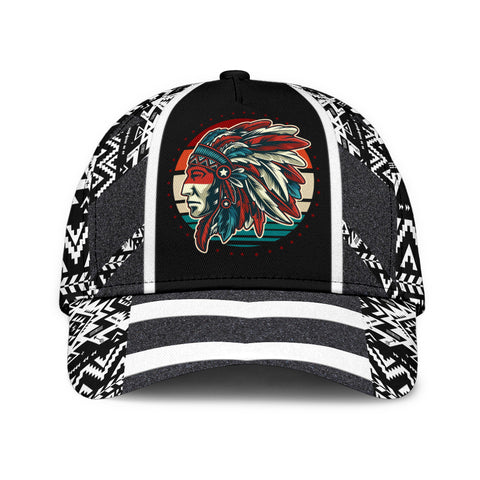 CSC006 Pattern Native American Classic Cap