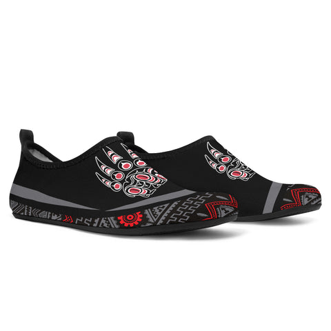 Powwow StoreAQS0020 Tribe Design Native American Aqua Shoes