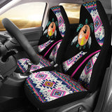 CSA-00182 Tribal Turtle Spirit Native American Car Seat Cover