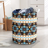 Powwow StoreLB00256 Pattern Native Laundry Basket