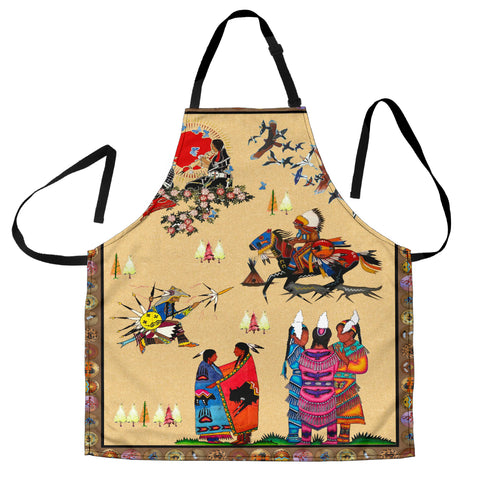 Powwow StoreGBNAT00192 Native Descendants Native American Apron