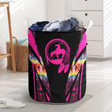 Powwow StoreLB00204 Pattern Native Laundry Basket