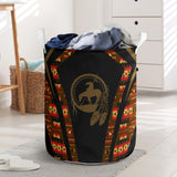 Powwow StoreLB0058 Pattern Native Laundry Basket