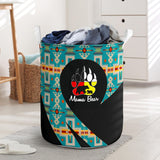 Powwow StoreLB00239 Pattern Native Laundry Basket