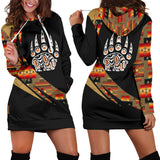 Powwow StoreWHD0020 Southwest Symbol Native American Hoodie Dress