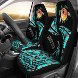 CSA-00201 Tribal Turtle Spirit Native American Car Seat Cover