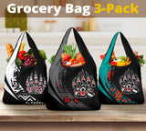 Pattern Native American Grocery Bag 3-Pack SET 64