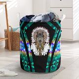 Powwow StoreLB0072 Pattern Native Laundry Basket