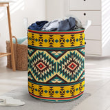 Powwow StoreLB00270 Pattern Native Laundry Basket