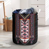 LB00337 Pattern Native American Laundry Basket