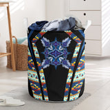 Powwow StoreLB00138 Pattern Native Laundry Basket