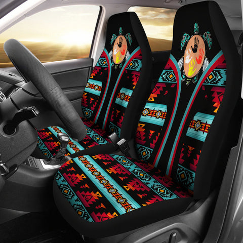 CSA-00216 Turtle Spirit Native American Car Seat Cover