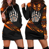 Powwow StoreWHD0004 Southwest Symbol Native American Hoodie Dress