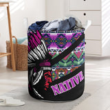 Powwow StoreLB00220 Pattern Native Laundry Basket