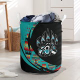 Powwow StoreLB00324 Pattern Native Laundry Basket