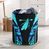 Powwow StoreLB00191 Pattern Native Laundry Basket