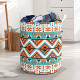 Powwow StoreLB00187 Pattern Native Laundry Basket