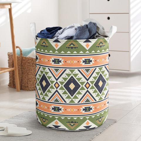 Powwow StoreLB00171 Pattern Native Laundry Basket