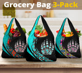 Pattern Native American Grocery Bag 3-Pack SET 66