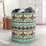 Powwow StoreLB00182 Pattern Native Laundry Basket