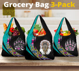 Pattern Native American Grocery Bag 3-Pack SET 62