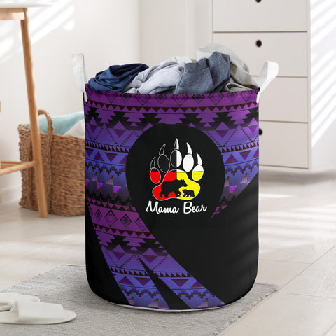 Powwow StoreLB00252 Pattern Native Laundry Basket