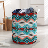 Powwow StoreLB00260 Pattern Native Laundry Basket